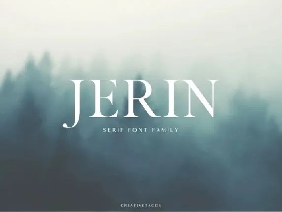 Jerin font