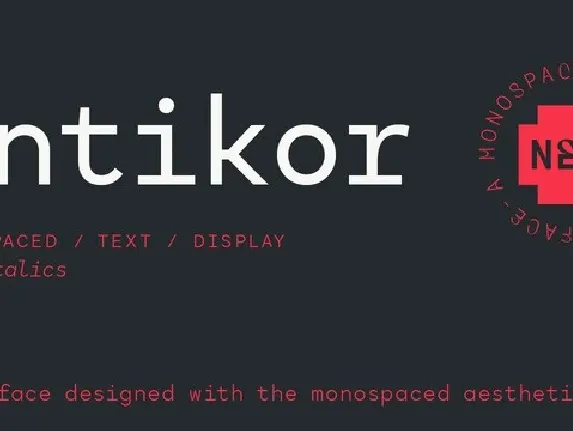 Antikor Sans Family font