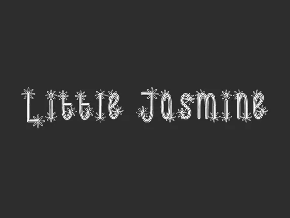 Little Jasmine font