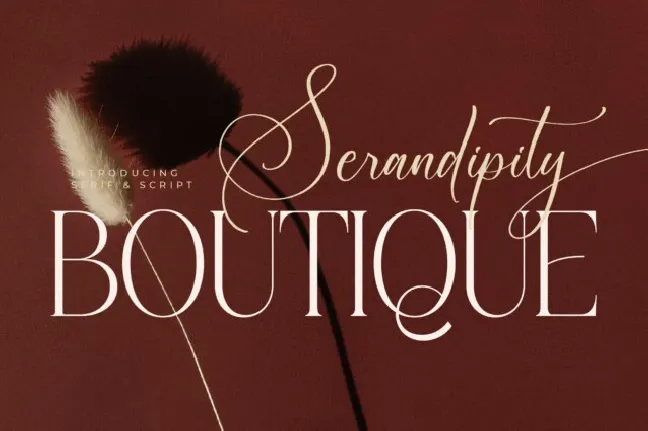 Serandipity Boutique Duo font