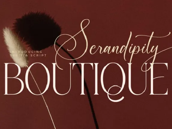 Serandipity Boutique Duo font