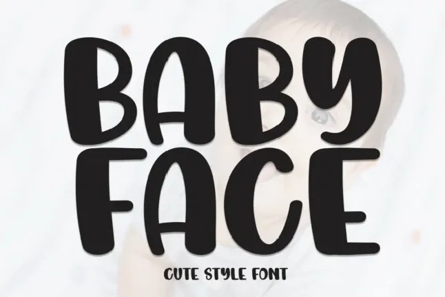 Baby Face Display Typeface font