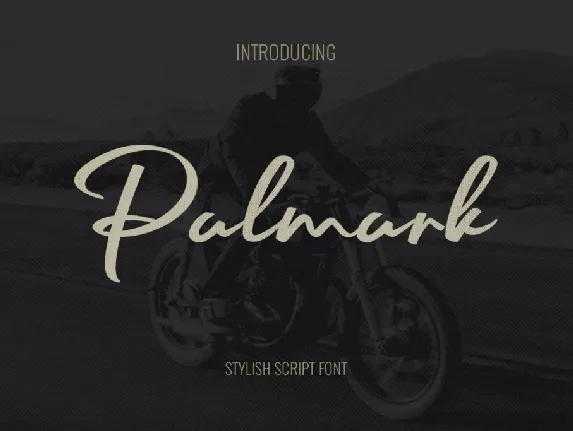 Palmark font