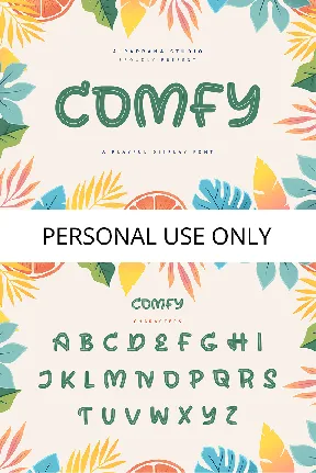 Comfy font