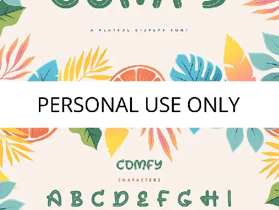 Comfy font