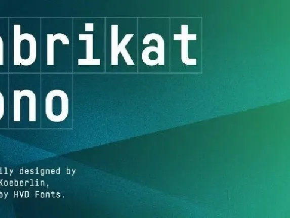 Fabrikat Mono Family font