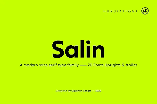 Salin Family font