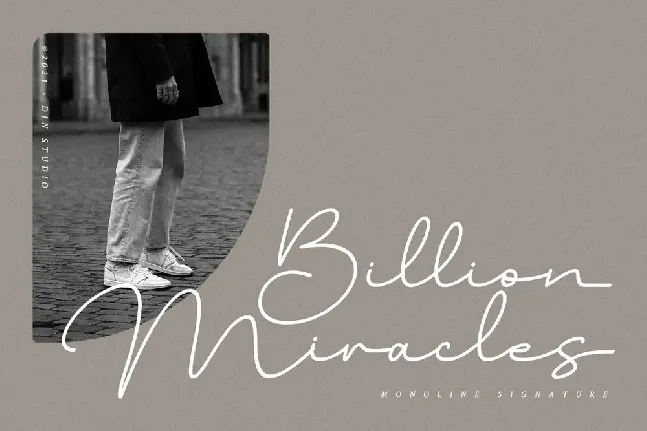 Billion Miracles font