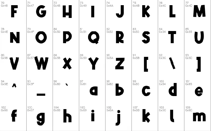 Alphakind Display font