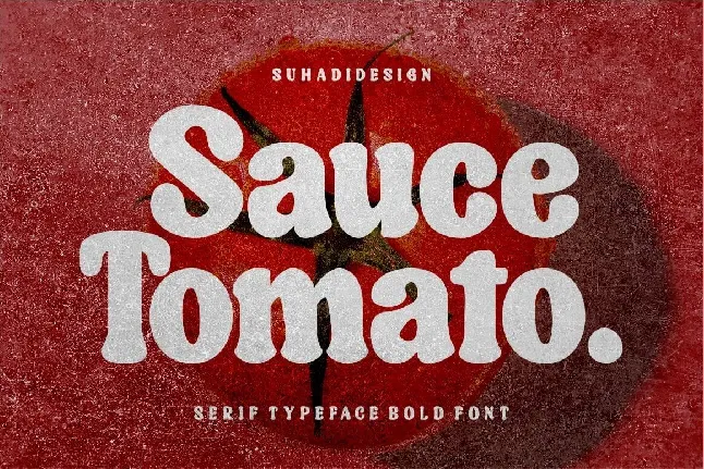 Sauce Tomato font