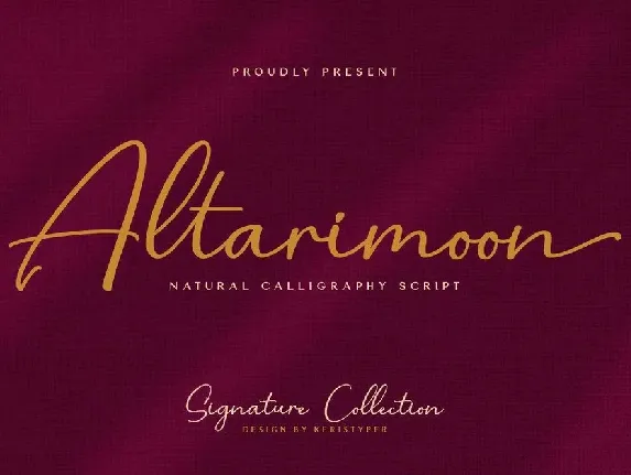 Altarimoon font