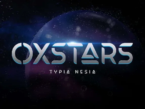 Oxstars font