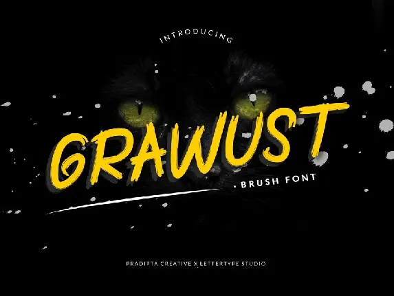 Grawust font