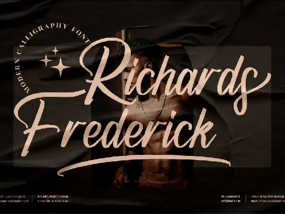 Richards Frederick font