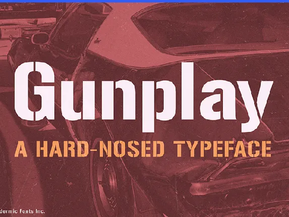 Gunplay font