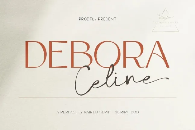 Debora Celina Duo font