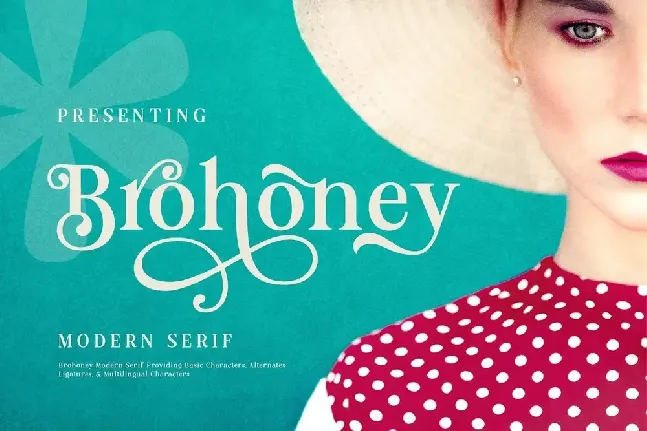 Brohoney font