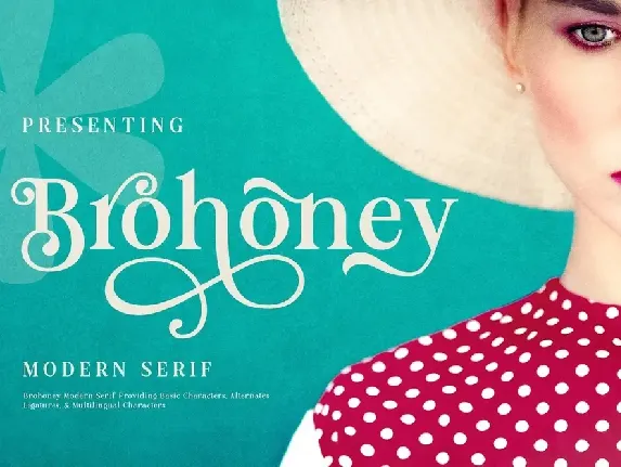 Brohoney font