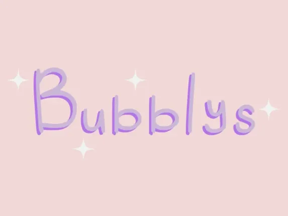 Bubblys font