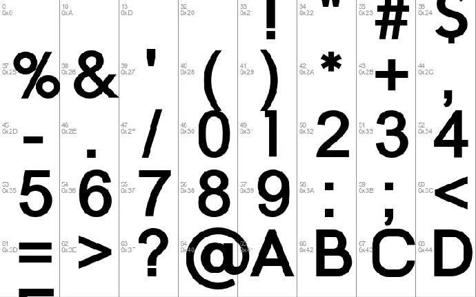 Folkmote Neue font