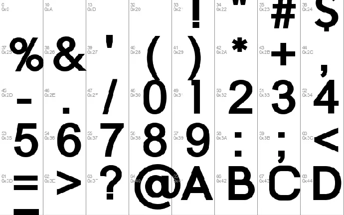 Folkmote Neue font