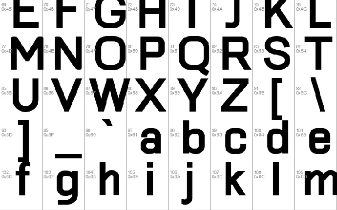 Folkmote Neue font