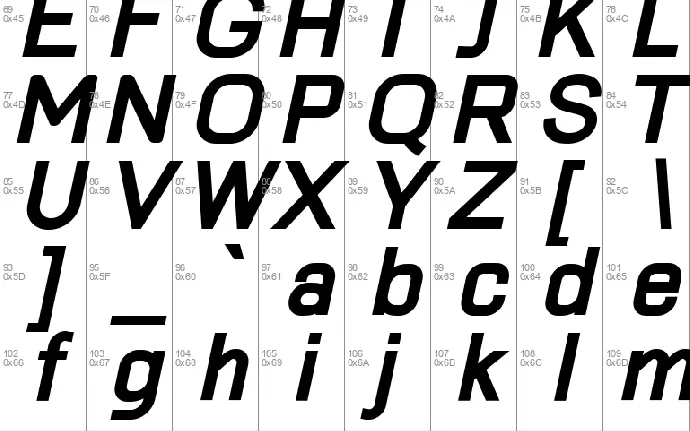 Folkmote Neue font