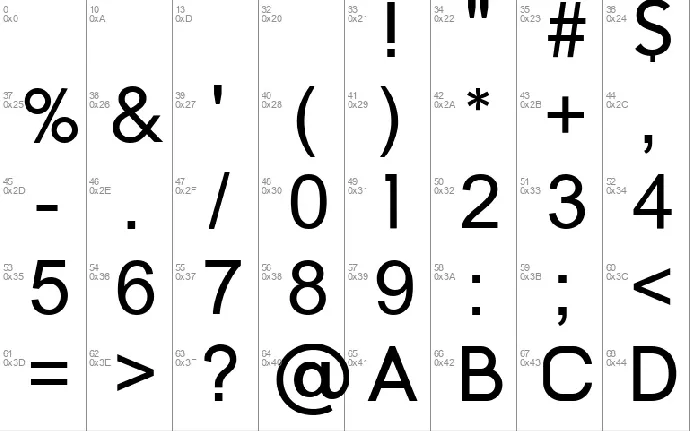 Folkmote Neue font