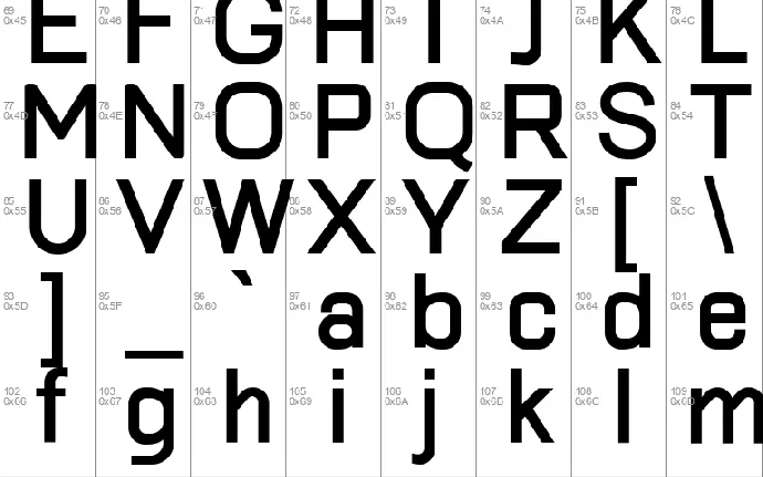 Folkmote Neue font