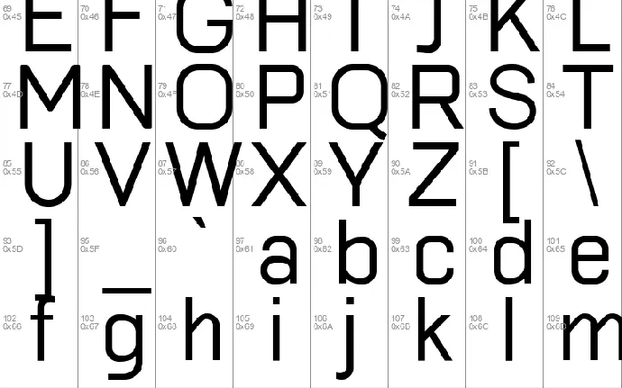 Folkmote Neue font