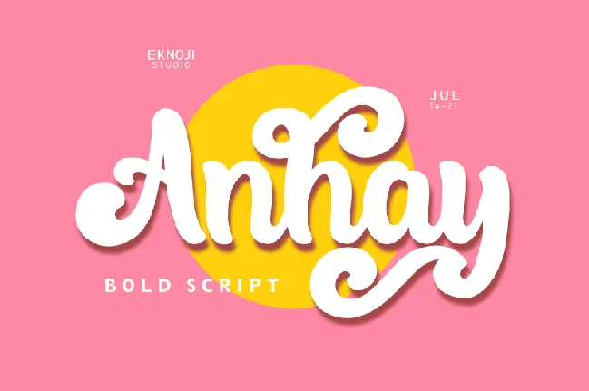 Anhay font