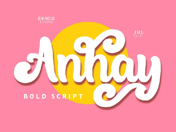 Anhay font