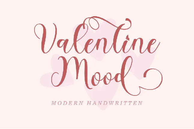 Valentine Mood font