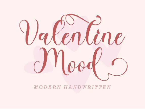 Valentine Mood font