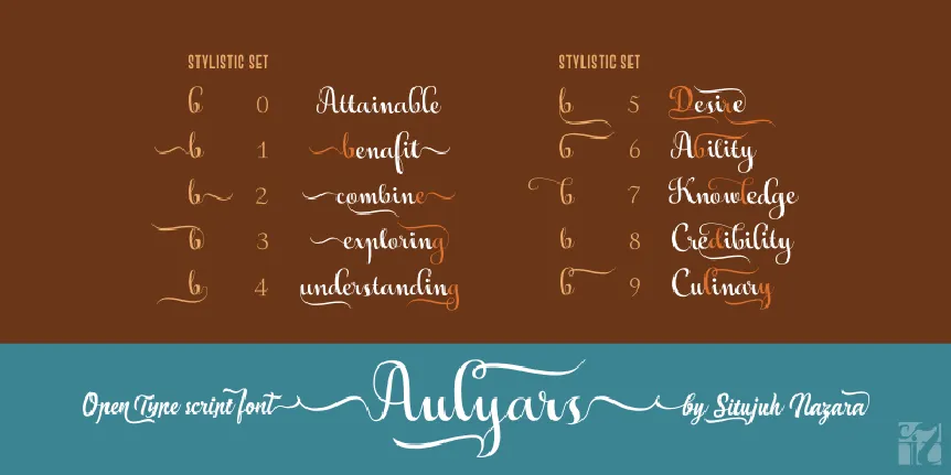 Aulyars font