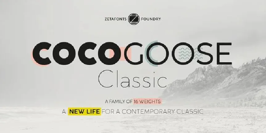 Cocogoose Classic Famly font