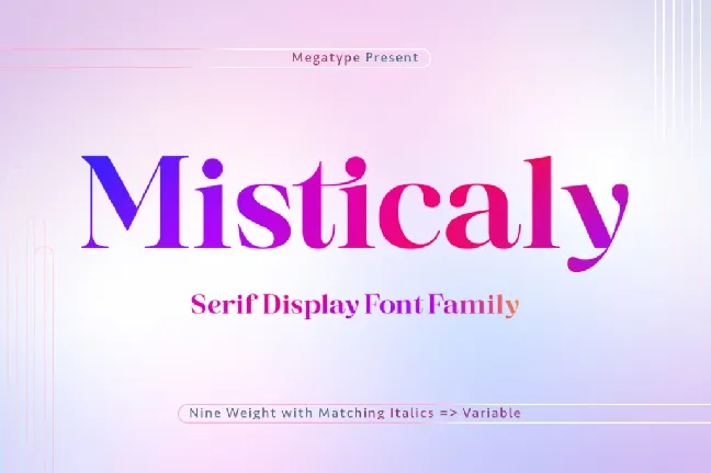 Misticaly font