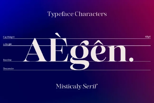 Misticaly font