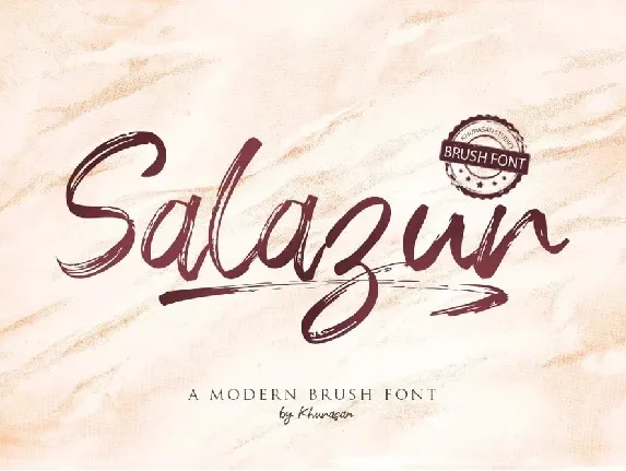 Salazur font