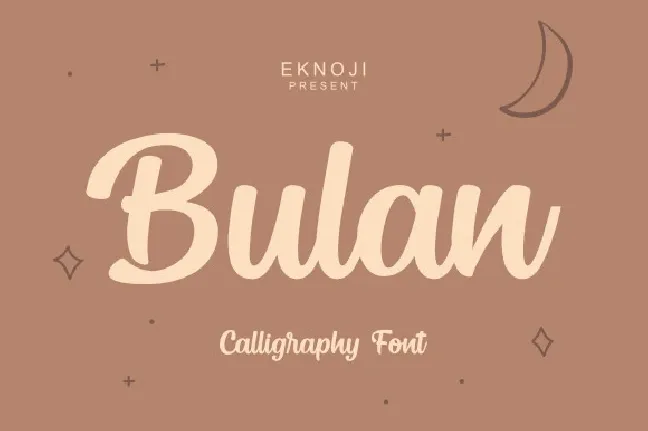 Bulan font