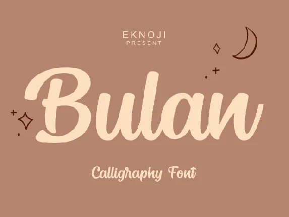 Bulan font