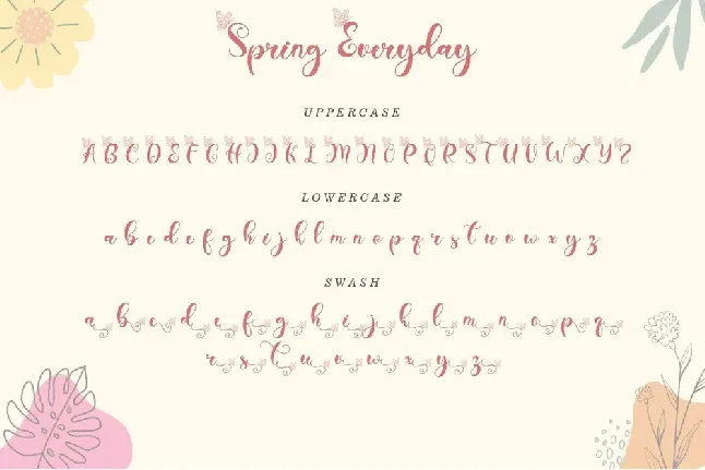 Spring Everyday font