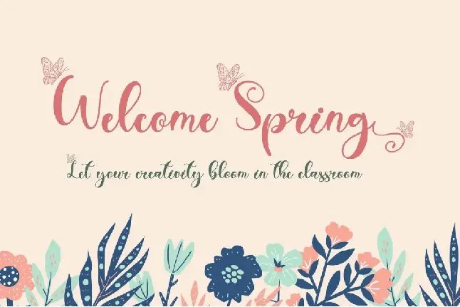 Spring Everyday font