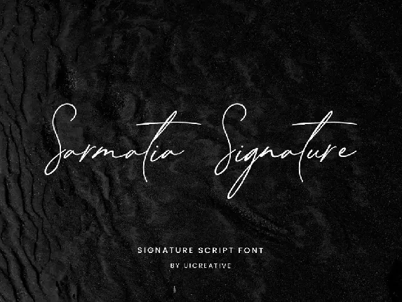 SarmatiaSignature font