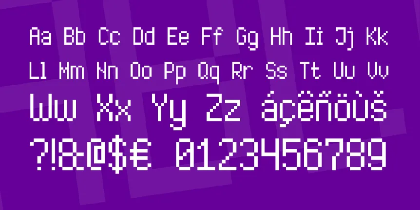 High Pixel-7 font