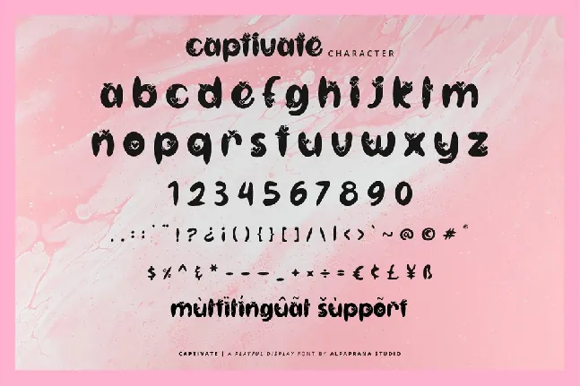 Captivate font