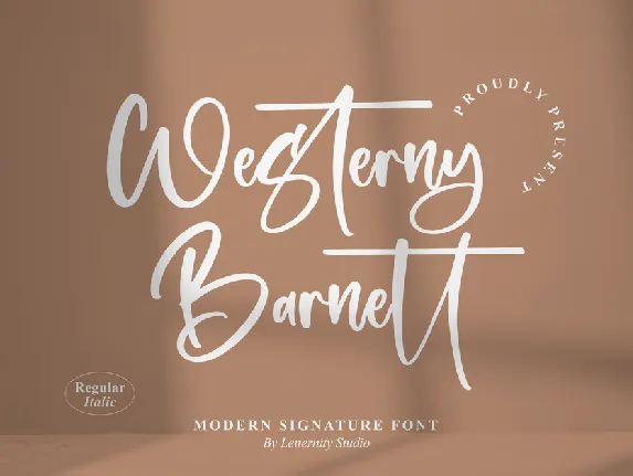 Westerny Barnett font