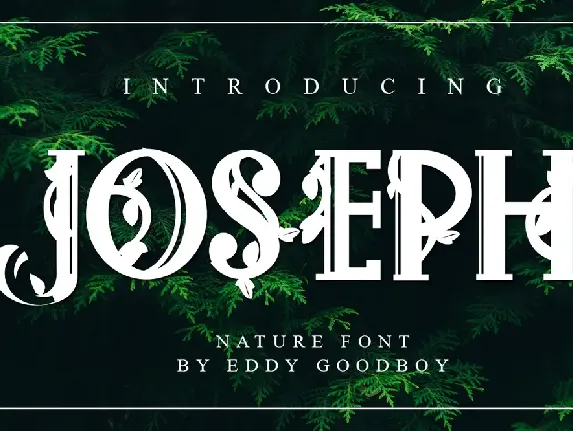 Joseph font