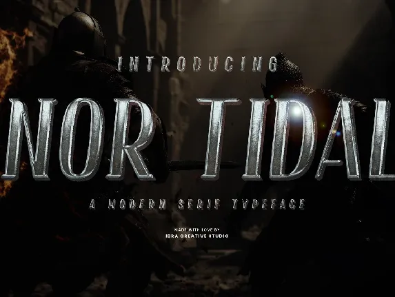 Nor Tidal font