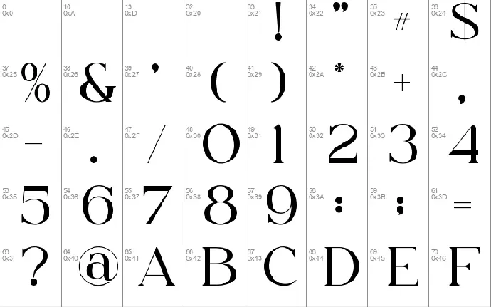 Capella font